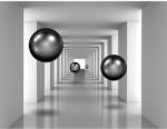 MÉDIA Media "Alagút fekete golyókkal 3" fotótapéta, 270 x 200 cm (FOTOTAP2709)