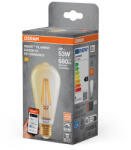 OSRAM Smart+ Matter Filament Classic E27 LED, 6 W, 680 lm, 2400 K, dimmelhető (4099854530104)