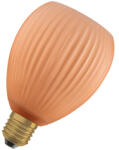 OSRAM Decor E27 LED design fényforrás, melegfehér fényű, 300 lm, 3, 5 W, színezett -bordázott üveg, narancssárga (4099854608797)