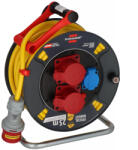 brennenstuhl Professional CEE/5 kábeldob 300 ST IP44, fázisváltó, 2xCEE 400V/16A + 1x F típus, 25m AT-N07V3V3-F 5G2.5 sárga - Brennenstuhl 9232210410 (9232210410)