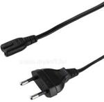 LOIGLINK Tápkábel, CEE 7/16 - IEC C7, 1 m (fekete) (CP192) (CP192)