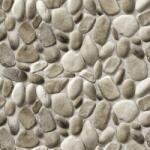 MÉDIA Szürke folyami kőfal öntapadós és mosható fali tapéta, 270 x 200 cm (FOTOTAP723)