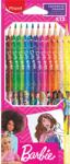 Maped Barbie színes ceruza készlet, 12 szín (1034861250)
