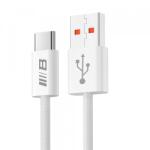 Blueo Cablu Date si Incarcare USB-A - USB-C Blueo, 18W, 1.5m, Alb - evomag