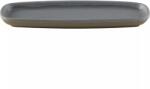 Churchill Emerge lapos tányér, hossza: 251 mm, szélessége: 100 mm, szürke