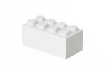 LEGO® Mini LEGO tároló doboz 2x4 fehér (40121735)