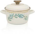 Metalac 1, 9 literes fazék fedővel, Green Line zománcozott Metalac, 16 cm (360577)