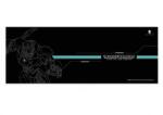 Thunderobot MousePad Gaming Thunderobot P1-950 TF, 950mm x 350mm x 3 mm (Negru) Mouse pad