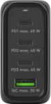 Goobay USB-C PD GaN Multiport Fast Charger (68 W) fekete (64819) - ipon