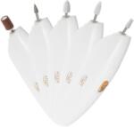 Adler Freza de unghii 5in1 Adler AD 2179, 5 freze interschimbabile, Lumina LED, Geanta practica de calatorie (Alb) (AD2179)