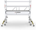 CAGSAN gurulóállvány Protube FN180 - Munkamagasság: 2, 9m (ProTUBE FN96)