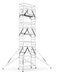 CAGSAN gurulóállvány Protube FN180 - Munkamagasság: 8m (ProTUBE FN600)
