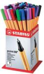 STABILO Display fineliner mini Stabilo Point 88, 60 bucati, 12 culori SW88601