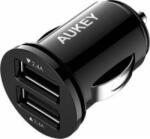 AUKEY Incarcator auto Aukey CC-S1 2 x USB 2.4 A Negru (cc-s1)