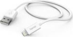 Hama Cablu de Incarcare Hama Lightning 0.6m Alb (4047443378132)