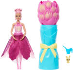 Mattel Barbie, Petal Pop, papusa surpriza, floare roz Papusa Barbie