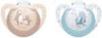 Nuk Suzete din silicon NUK First Choice - 0-6 luni, 2 buc, urs/libelulă (10175378)