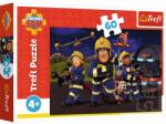 Trefl Trefl, Pompierul Sam, puzzle, 60 piese Puzzle