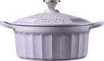 Buydeem Enameled Cast Iron Dutch Oven 2, 9L, model CP521, color Petal Purple CP521-PP (CP521-PP)