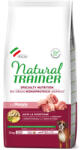 Natural Trainer 12kg Natural Trainer No Grain Adult Medium & Maxi sertés száraz kutyatáp