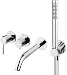 Oltens Rann kád és zuhany csaptelep süllyesztett króm 34110100 (34110100)