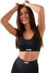 Boco Wear Női sport top Boco Wear Black Plain fekete M