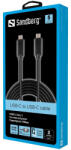 Sandberg USB-C to USB-C 2 méter összekötő kábel, USB 3.1 Gen. 2 (136-09)