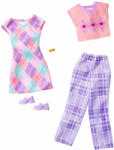 Mattel Ruhaszett dupla csomag - kockás mintás ruhák (GWF04-HYV06)