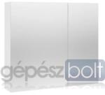 MOFÉM Mofém Evo Fali tükrösszekrény Fényes fehér 80x72x19 cm F46728E28W2 (F46728E28W2)