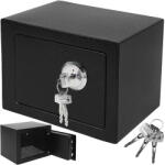 Malatec Kulccsal zárható széf acél 17x23x17 cm S8800 (5902802912503)