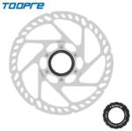 Toopre féktárcsa, Centerlock, 180 mm, rögzítő gyűrűvel, átütőtengelyes agyakhoz - bikepro - 4 100 Ft