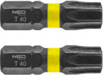 NEO TOOLS Torziós ütvecsavarozó bit Torx 40x25mm, 2db (56-517) - szerszamparadicsom