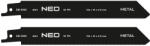 NEO TOOLS Orrfűrészlap, BI-Metal, 150x19x0.9mm, 18TPI, 2db (58-040) - szerszamparadicsom