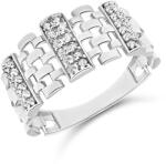 ÉkszerM Fehérarany Gyűrű (méret: 55) AU 96850