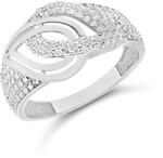 ÉkszerM Fehérarany Gyűrű (méret: 55) AU 96853