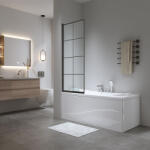 Welland Kádparaván 80 x 140 cm Welland Kyoto L5001 - fekete profil dekorbetéttel