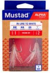 Mustad In-line Triple Grip, White Tinsel, 4 2pcs/bag (e-m4336004)