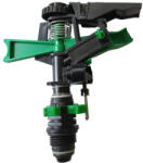  Műanyag 1/2" külső menetes, 1 fúvókás szektoros kalapácsos szórófej (D: 8-15m 5, 5-11l/perc) (TO-E1I2S)