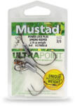 Mustad Powerlock Plus With Spring Keeper 4/0 3db/csomag (e-m4566400)