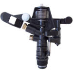  Ever műanyag 3/4" külső menetes, 2 fúvókás szektoros szántóföldi szórófej (D: 22-35m 26-32l/perc) (TO-E6032S)