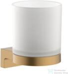 Hansgrohe ADDSTORIS S fali fogkefe tartó pohár, szálcsiszolt bronz 41769140 (41769140)