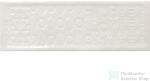 Cifre Cerámica TITAN White Decor 10x30, 5 cm fali csempe (CIF0328)