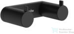Hansgrohe ADDSTORIS S dupla törölközőtartó, matt fekete 41785670 (41785670)