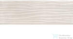Cifre Cerámica TITAN Ivory Wave Relieve 30x90 cm fali csempe (CIF0315)