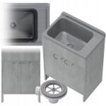 Granitan Műszaki mosogató kamra szürke Pvc szekrény Monza garázs szett (Monza631868)