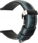  Rezero vintage viaszolt bőr óraszíj 18-26 mm férfiaknak (B09B26HWZ2)