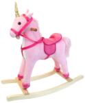  Rózsaszín Unicornis hintaló 68cm max 50kg GS090-U (41914)