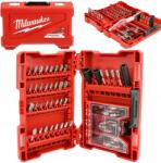 Milwaukee 75x Ütvefúró bitek Csavarbehajtók Torx Pz Ph Hex Imbusz hosszú végek Mágneses P1 (4932471588)