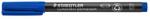 STAEDTLER Alkoholos marker, OHP, 1-2, 5 mm, STAEDTLER Lumocolor® 314 B , kék (314-3)
