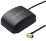 Qoltec Mobil GPS GLONASS Antenna mágneses talppal | Körsugárzó | 28dBi | SMA RA (57056)